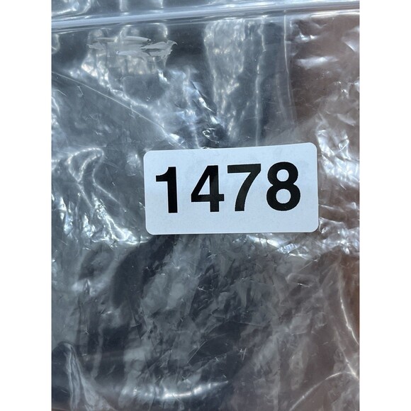 Vintage Henley Hoodie Cashmere Sweater Womens L Kangaroo Pouch Black Y2K Preppy - Picture 13 of 13